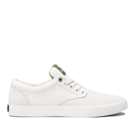 Supra CHINO Lave Sneakers Dame Pisket Krem/Hvite | NO-91908